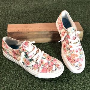 Light Floral Blowfish Sneakers